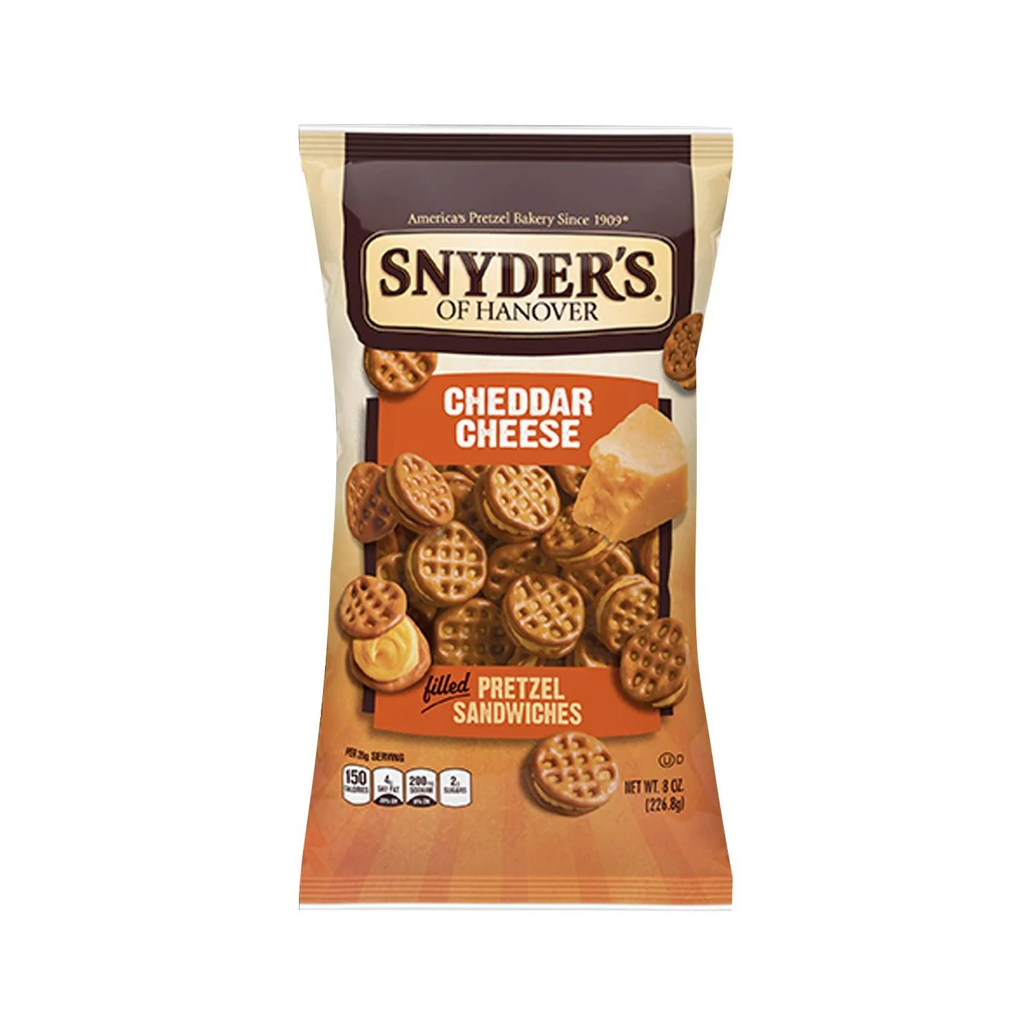 Trendy Snyder’s Cheddar Cheese Pretzel Sandwiches 8 oz. Exceptional