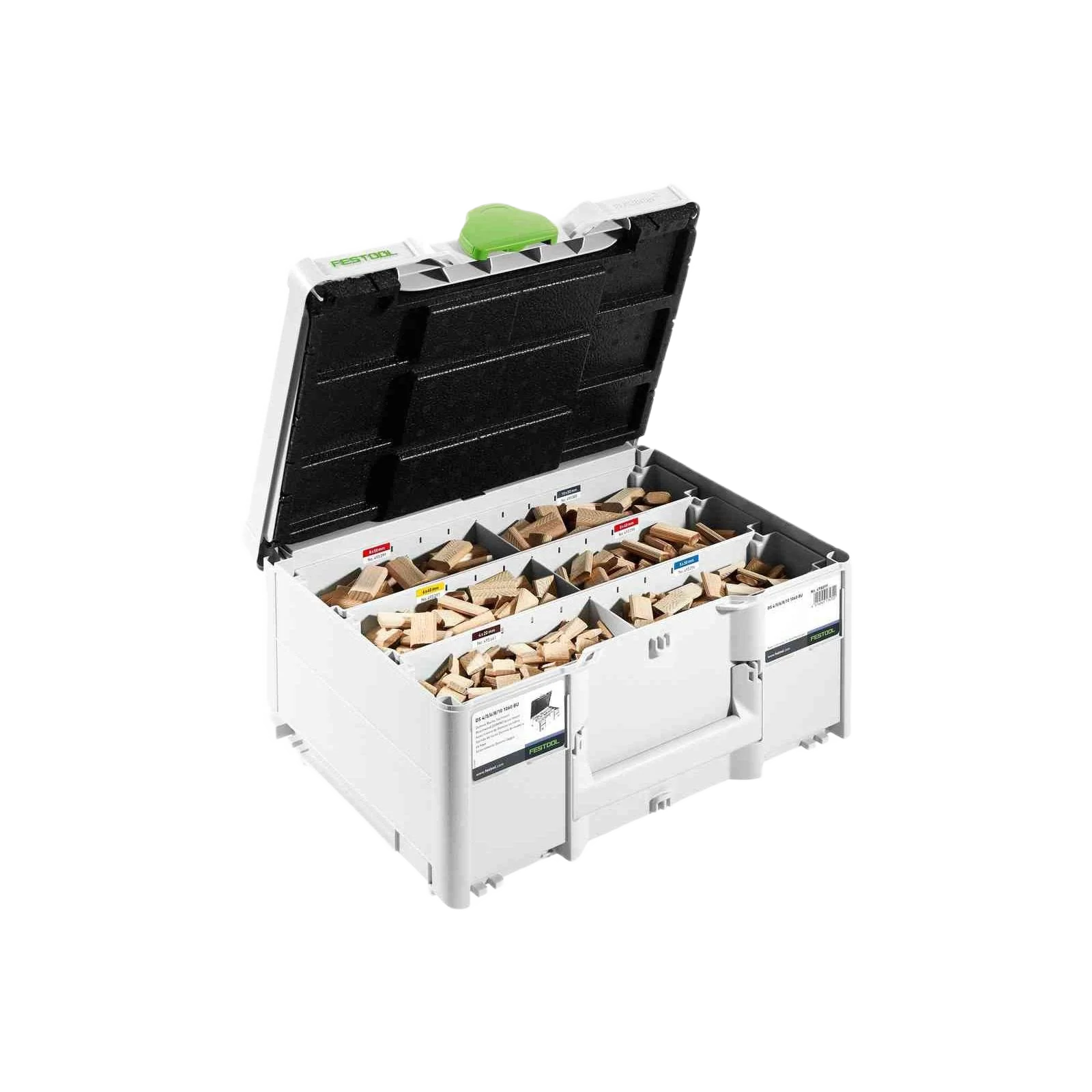 Long-Lasting Festool 576794 DF 500 Domino Tenon Systainer Assortment Official