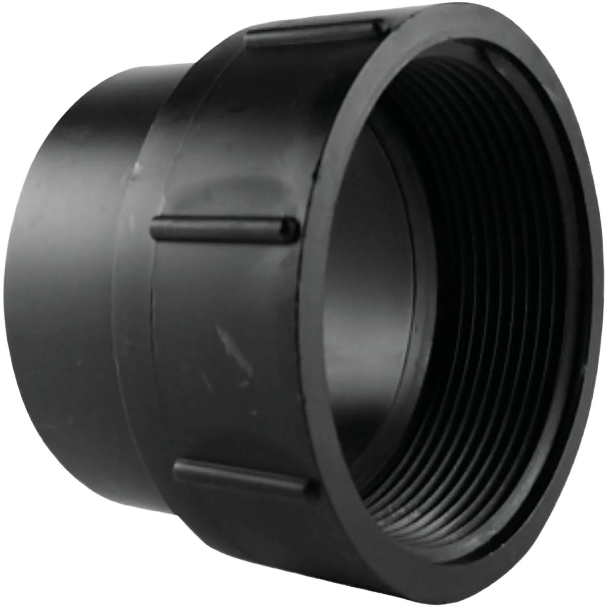 Contemporary Charlotte Pipe 3 In. Spigot x FIP Fitting ABS Cleanout Durable
