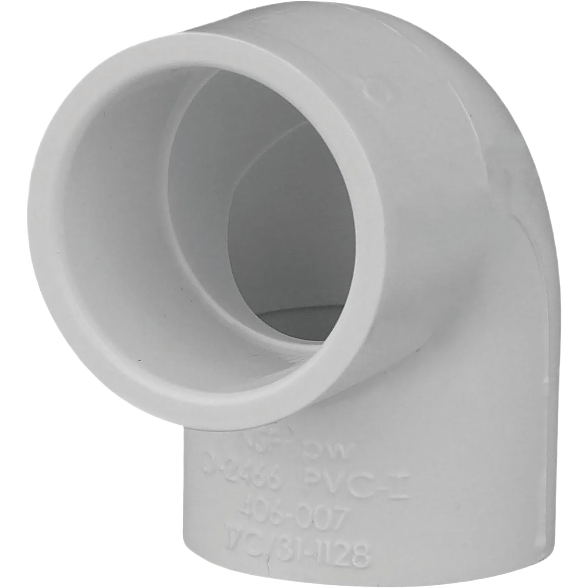 Smart Charlotte Pipe Schedule 40 90 Deg. PVC DWV Elbow 3 4 In. Slip x Slip Detailed