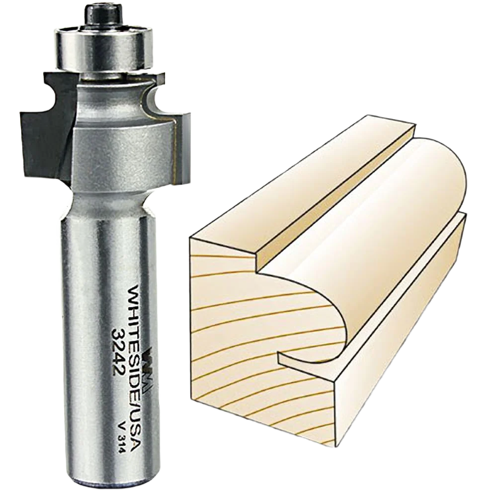 Safe Whiteside Edge Beading Bit 1 2 in. SH x 1 8 in. BD Artisan