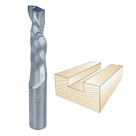 Effective Whiteside Spiral Up Downcut Bit 1 2 in. SH x 1 2 in. CD x 1-5 8 in. CL Authentic