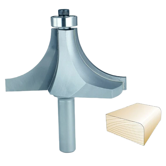 Durable Whiteside 2015 Roundover Bit 1 2 in. SH x 1-3 8 in. R Relaxed