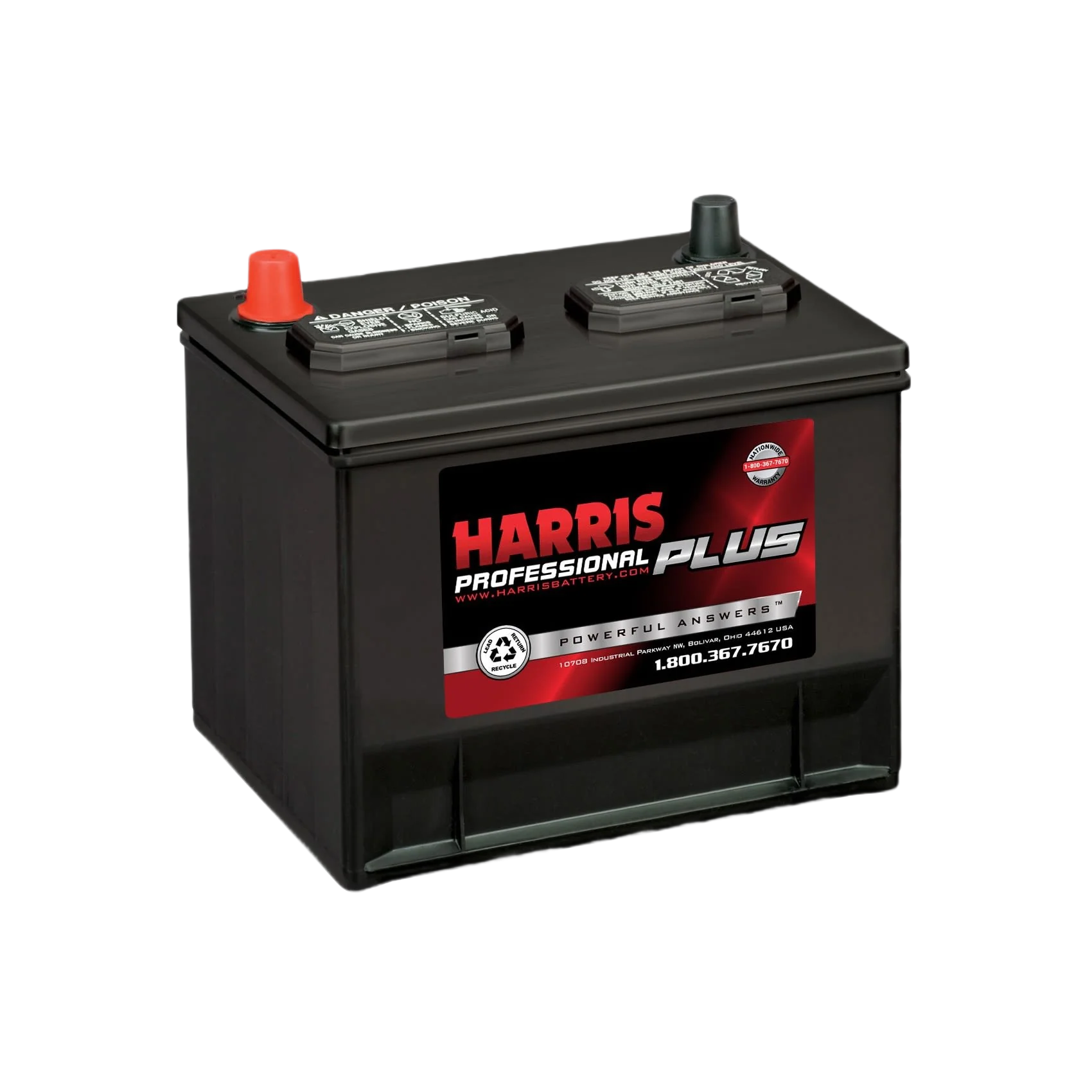 Elite Harris 35-60 12V Flooded Lead Acid Battery Selected