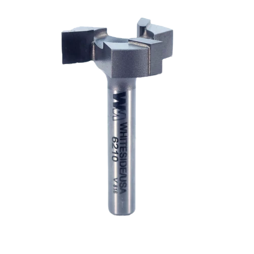 Top-Quality Whiteside 3-Wing CNC Spoilboard Surfacing Bit 1 4 in. SH x 1 in. CD x 1 4 in. CL Reusable