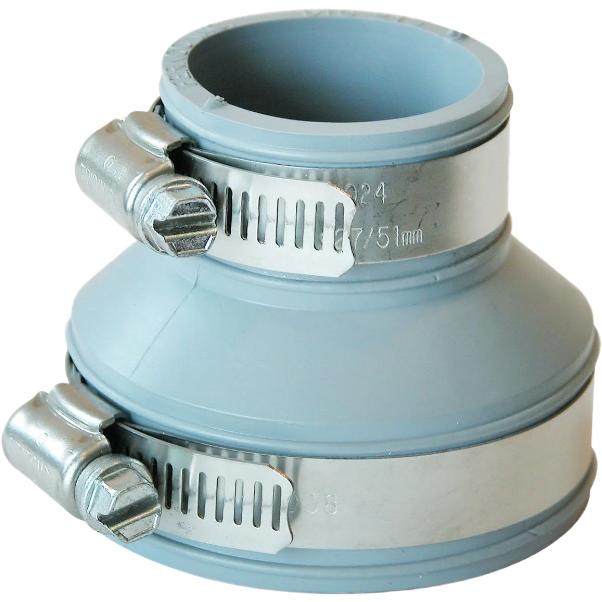Versatile Fernco PVC Connector 2 In. 1-1 4 In. x 1-1 2 In. Smooth