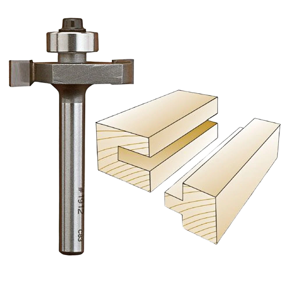 Contemporary Whiteside Slotting Rabbeting Bit 1 2 in. SH x 1 8 in. CL x 3 8 in. CD Outstanding