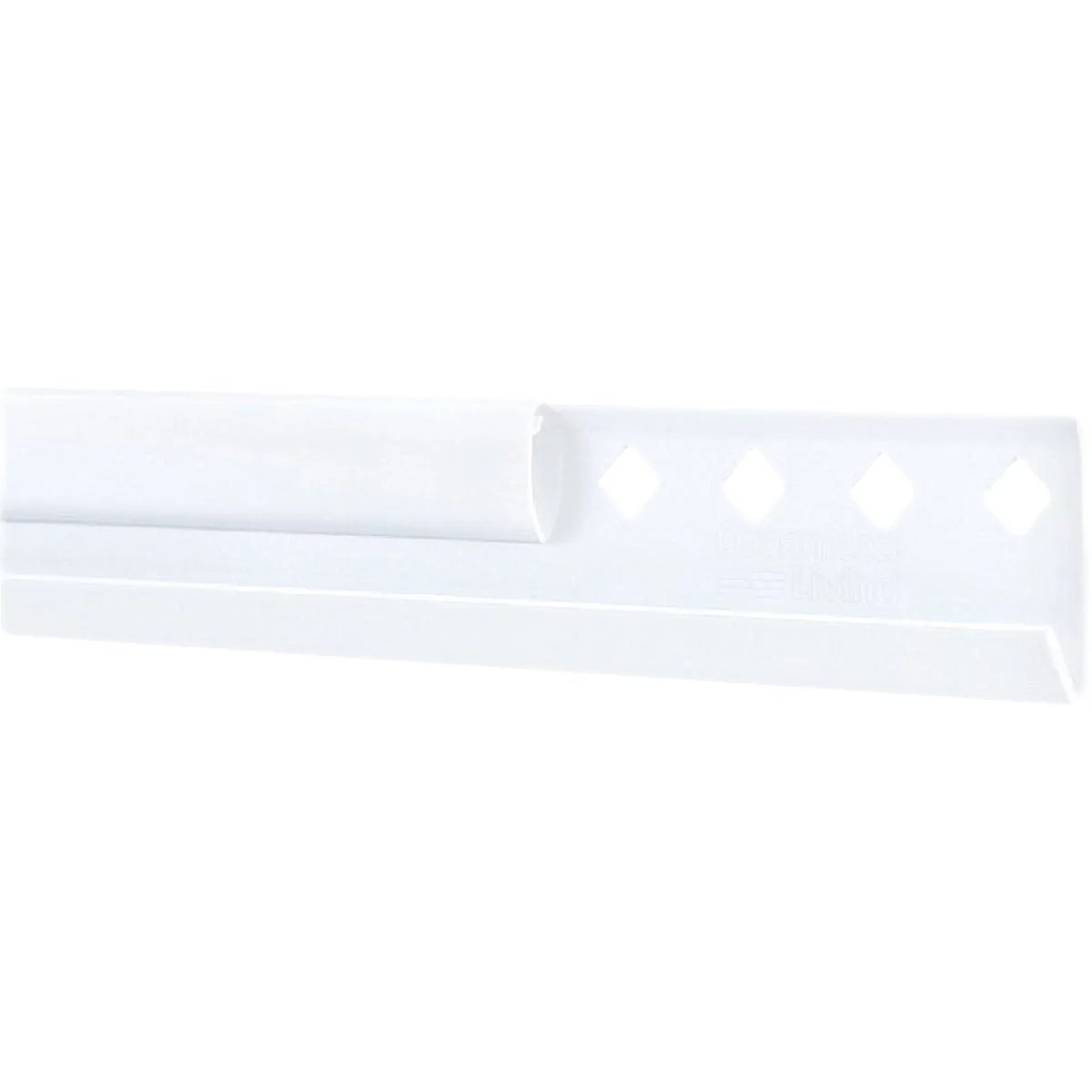 Excellent domRail White Hanging Rail 24 in. Safe