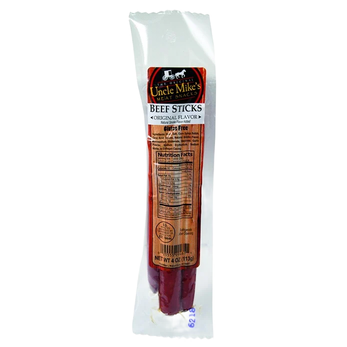 Next-Generation Uncle Mike’s Beef Sticks 4 oz. Prestigious