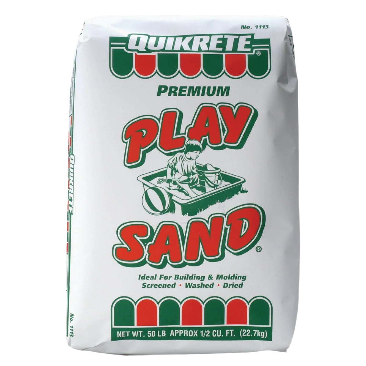 Easy-to-Use Quikrete Play Sand 50 lb. Reusable
