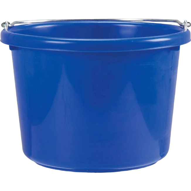 Exclusive Tuff Stuff Blue Poly Bucket 8 qt. Next-Generation