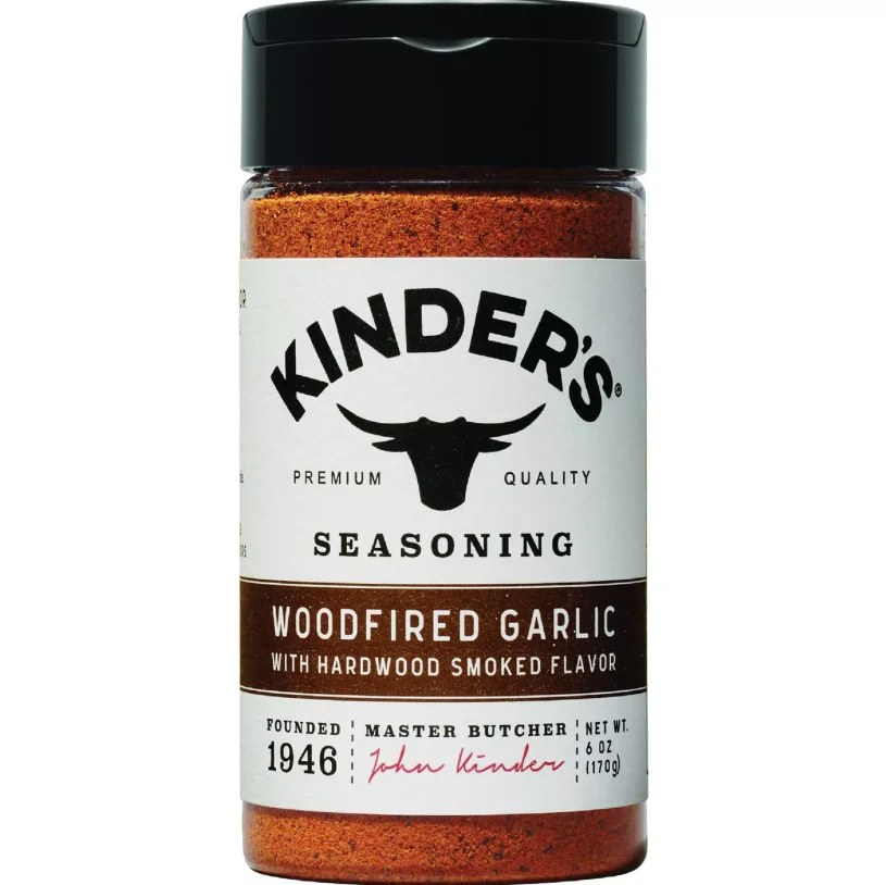 Sustainable Kinder’s Woodfired Garlic Dry Rub 6 Oz. Environmentally Friendly