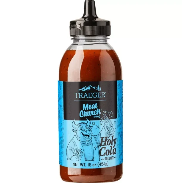 Expertly Made Traeger x Meat Church Holy Cola BBQ Sauce 16 oz Effective