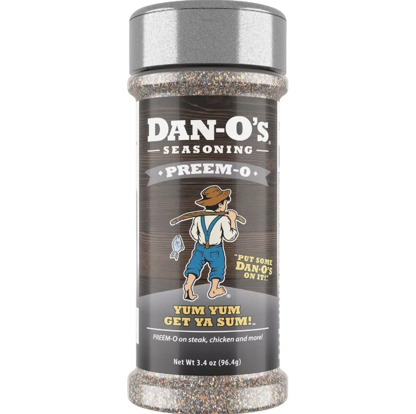 Clean Dan-O’s Preem-O Seasoning 3.4 Oz Functional
