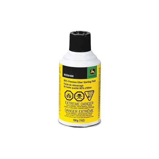 Lightweight John Deere RE556468 7 Oz. 80 Premium Ether Starting Aid Stylish