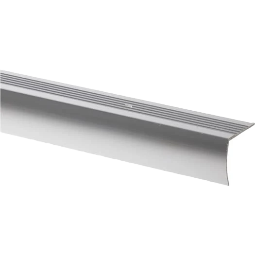 Reusable M-D Polished Aluminum 1-1 8 W x 72 L Aluminum Stairnose Original