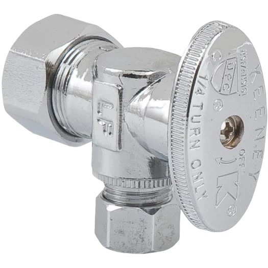 Superior Do it 5 8 in. OD x 3 8 in. OD Quarter Turn Angle Valve Easy-to-Use