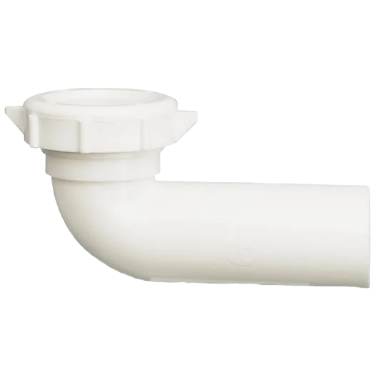 Fashionable Do it 4-3 5 in. L White Plastic Disposer Elbow Green