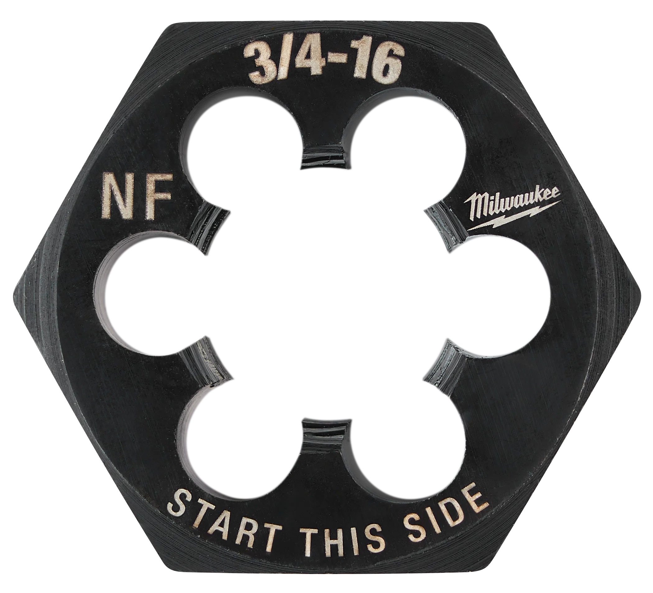 Trendy Milwaukee 3 4 -16 NF 1-7 16 Hex Threading Die High-Grade