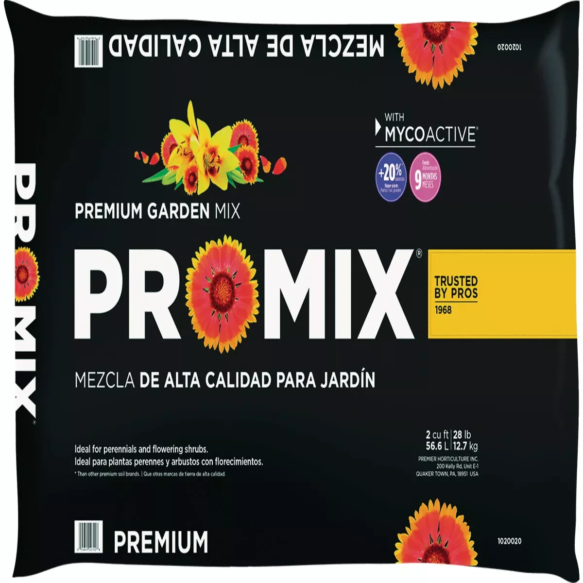 Reliable Pro-Mix 2 Cu. Ft. Premium Garden Mix with Mycoactive Selected