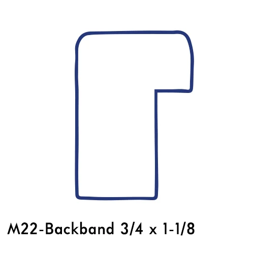 Specialty 3 4×1-1 8 2100 Oak Backband Classic