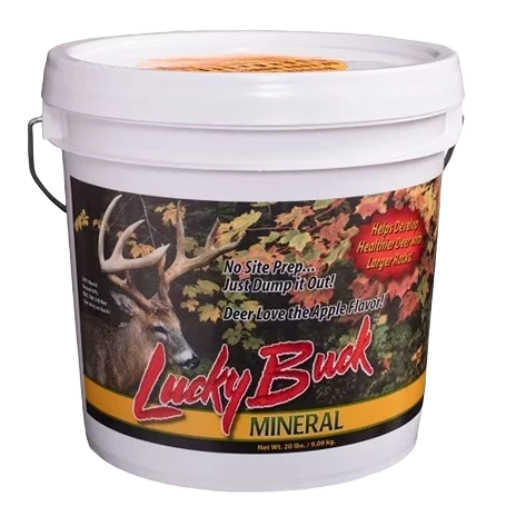 Breathable Lucky Buck Mineral Bucket 20 lbs. Organic