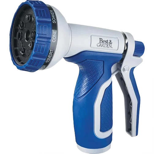 Specialty Garden Plastic 10-Pattern Blue Gray Nozzle Professional