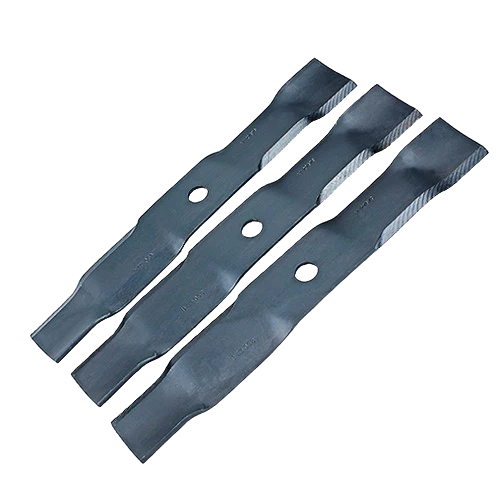 Eco-Friendly John Deere M127673 Mulching Lawn Mower Blades Set of 3 Organic