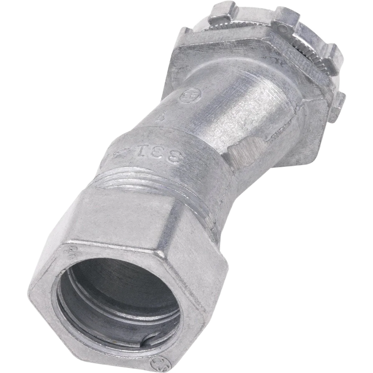Trendy Halex 1 2 Compression 3 8 Offset EMT Conduit Connector Easy-to-Use