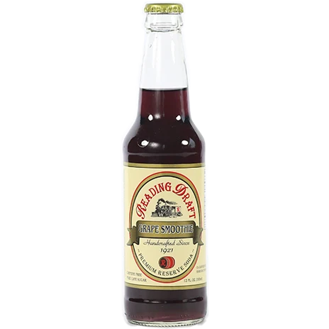 Advanced Reading Draft Grape Smoothie Soda 12 oz. Fashionable