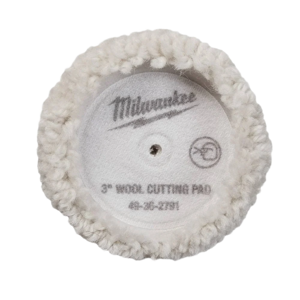Pure Milwaukee 3 Wool Cutting Pad Genuine