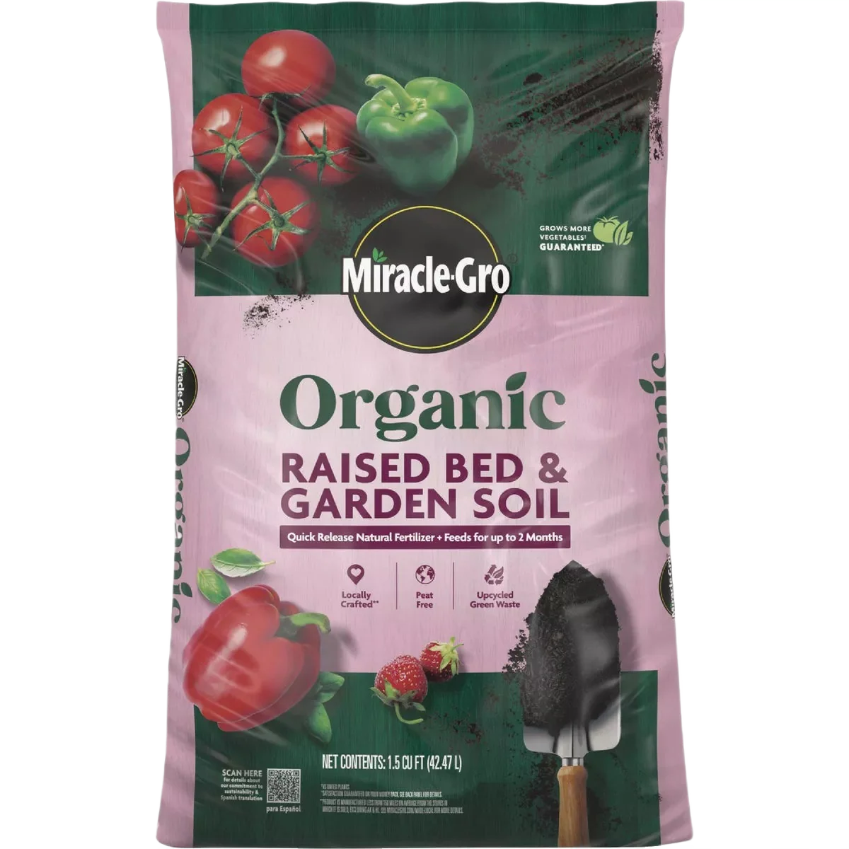 Comfortable -Gro 1.5 Cu. Ft. Organic Raised Bed Garden Soil Easy-to-Use