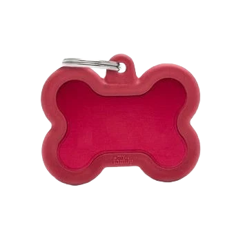 Top-Quality MyFamily Red Bone Hush ID Tag Pure