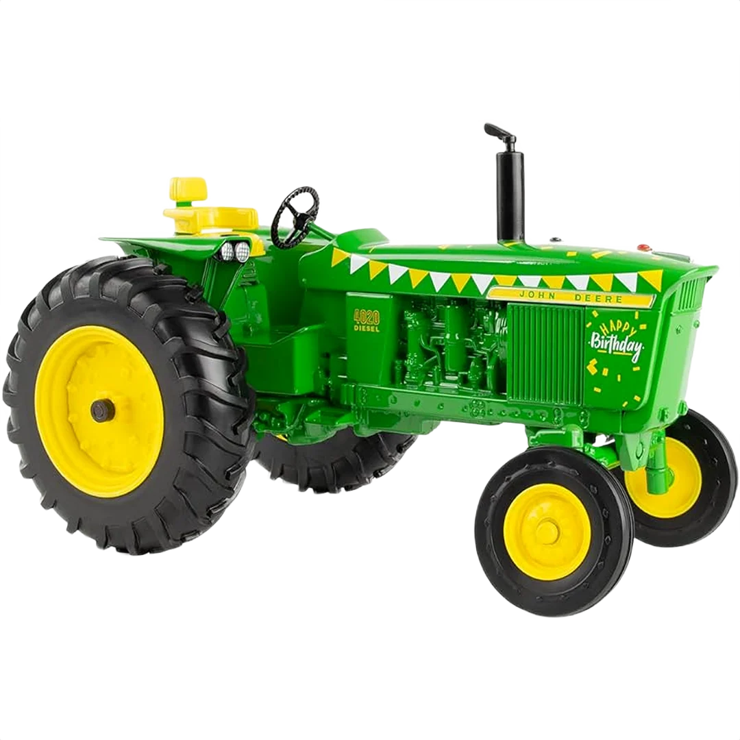 Luxury TOMY John Deere 1 16 Happy Birthday 4020 Tractor Secure
