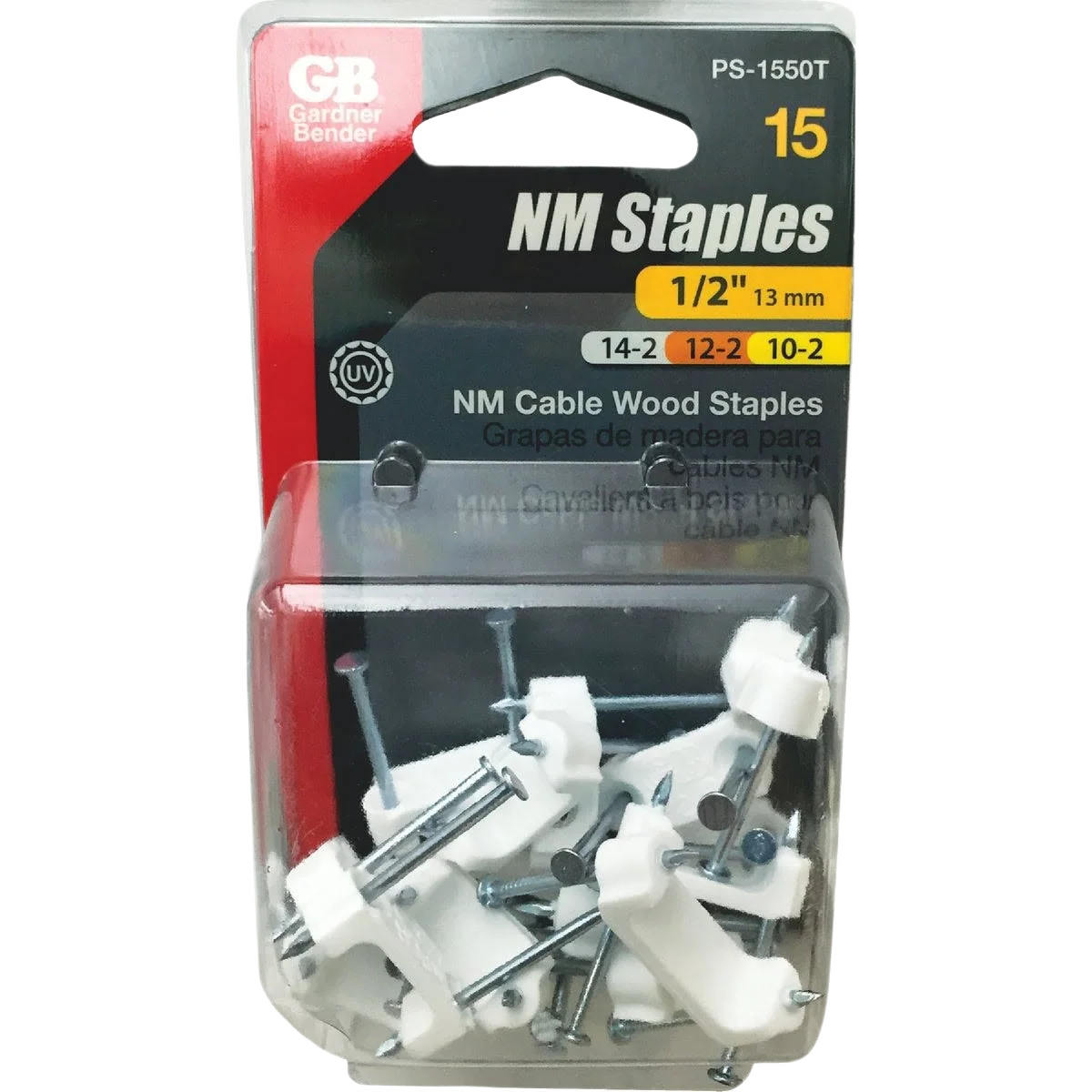 Elite Gardner Bender 3 4 In. UV-Resistant Poly Coaxial Staple 15-Count Unique