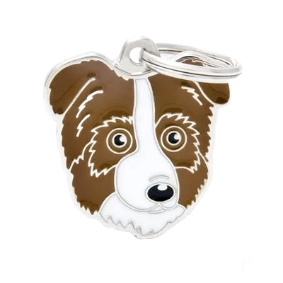 Contemporary MyFamily Red Australian Shepherd ID Tag High-Quality