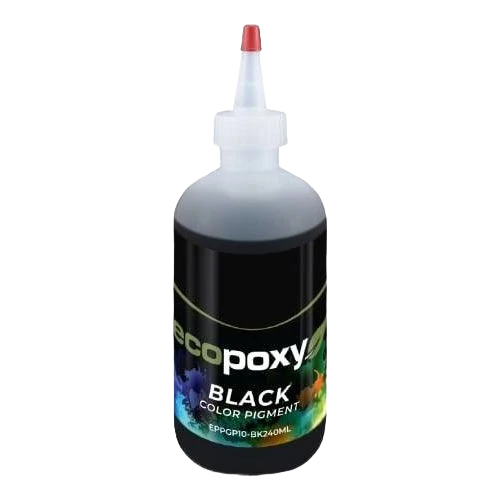 Soft EcoPoxy Black Color Pigment 120mL Lightweight