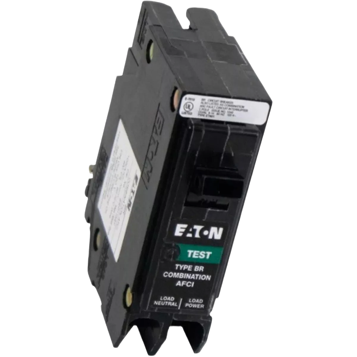 Breathable Eaton BR 15A Single-Pole AFCI Circuit Breaker Detailed