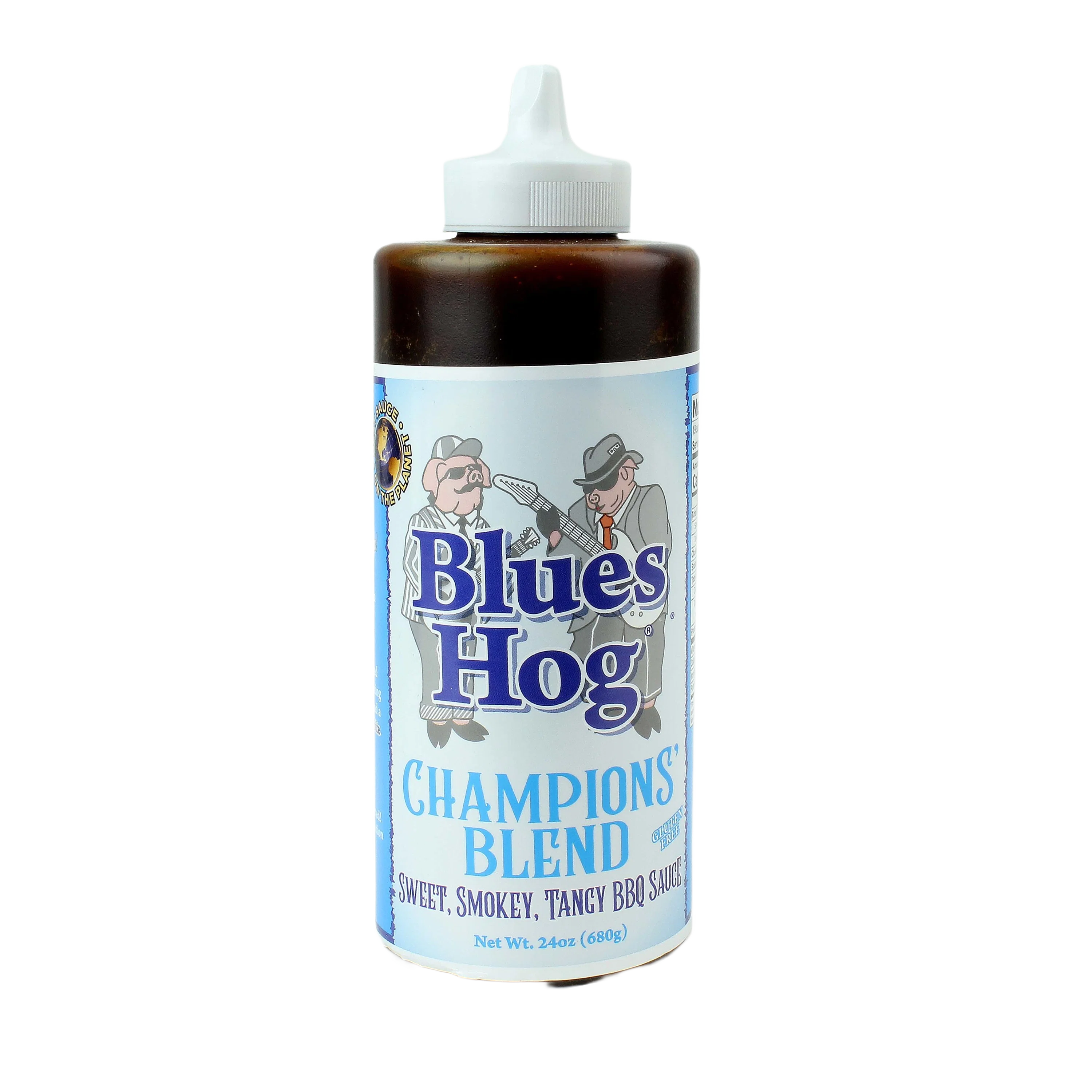 Stylish Blues Hog Champions’ Blend Gluten BBQ Sauce 24 oz. Durable