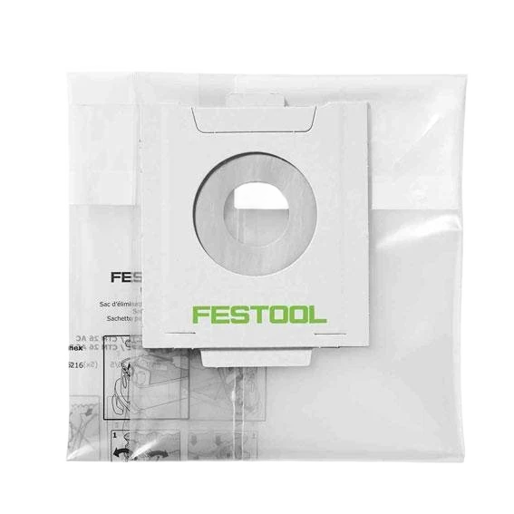 Relaxed Festool 497540 Disposable Dust Liners ENS-CT 48 AC 5 Authentic