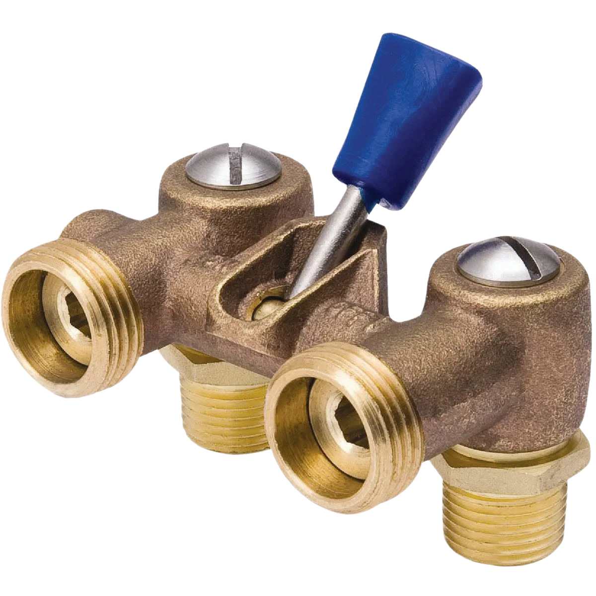 Reliable ProLine Washing Machine Shut Off Valve with Ball-Type Construction Green