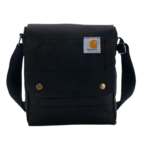 Unique Carhartt Black Cross Body Snap Bag Durable