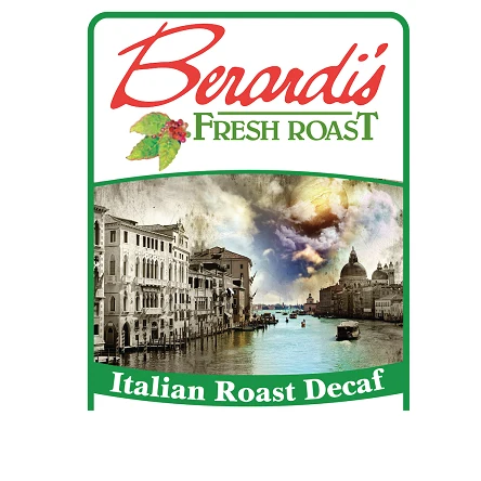 Luxury Berardi’s Decaf Italian Roast Coffee Beans 12 oz. Fine Crafted