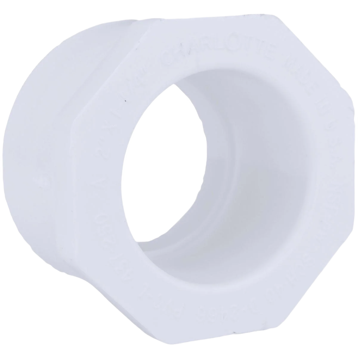 Comfortable Charlotte Pipe 2 SPG x 1-1 4 Slip PVC Bushing Powerful
