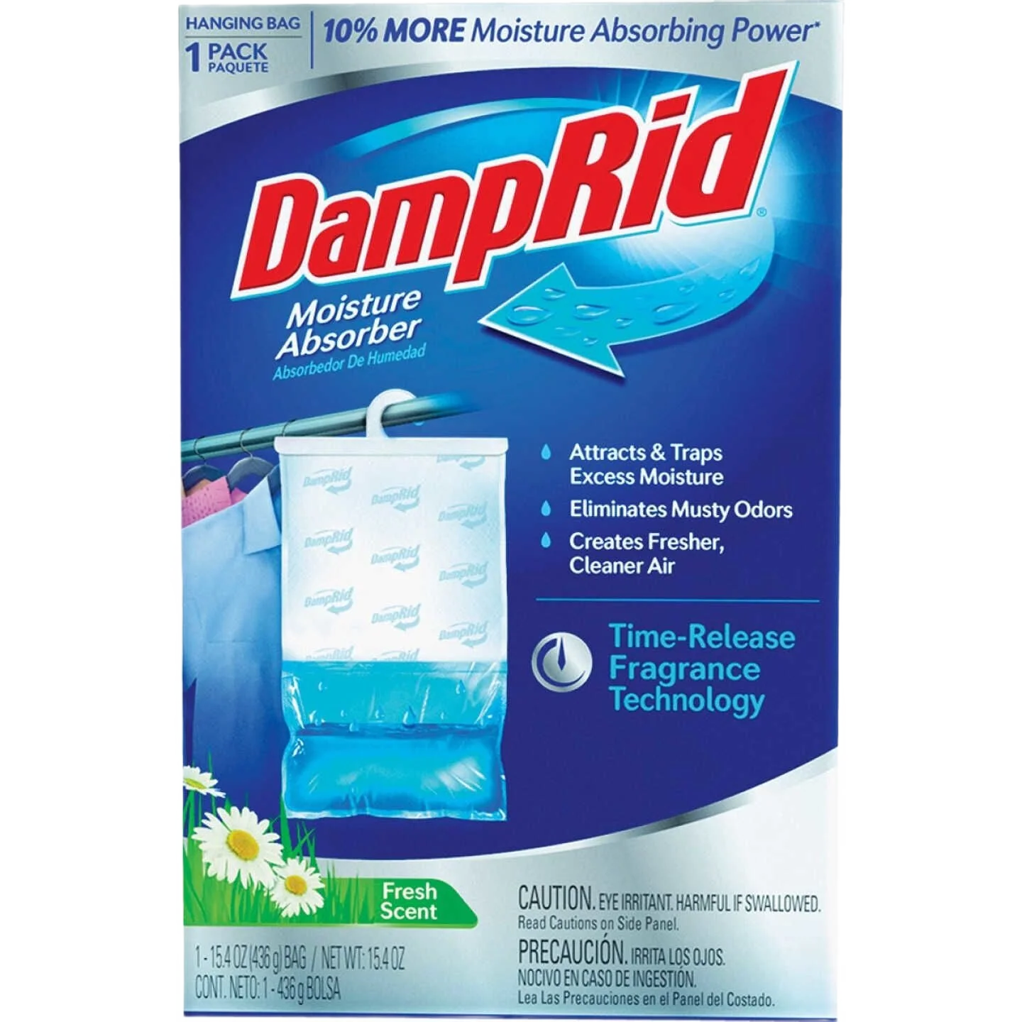 Versatile DampRid Fresh Scent Hanging Moisture Absorber 15.4 oz. Sophisticated