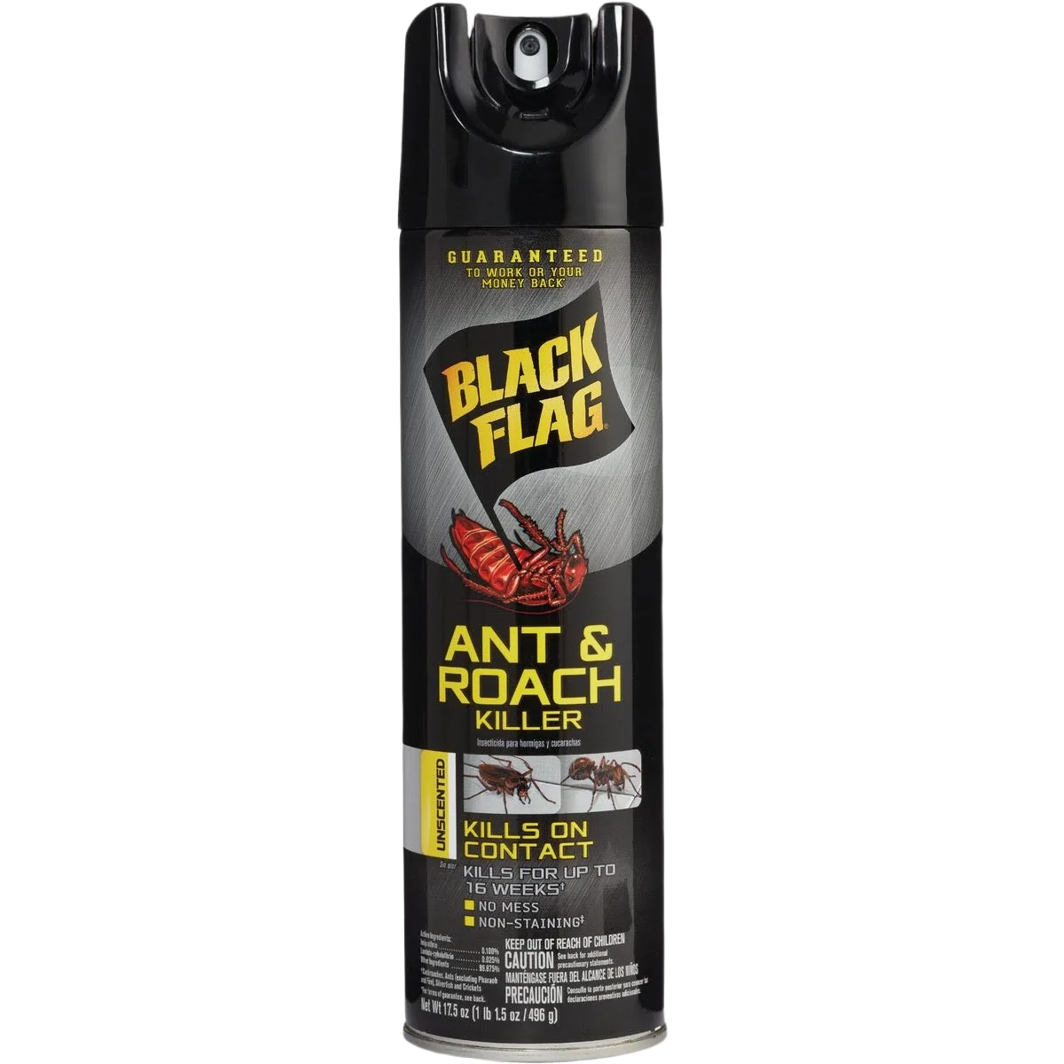 Expertly Made Black Flag Ant Roach Killer Spray 17.5 oz. Verified