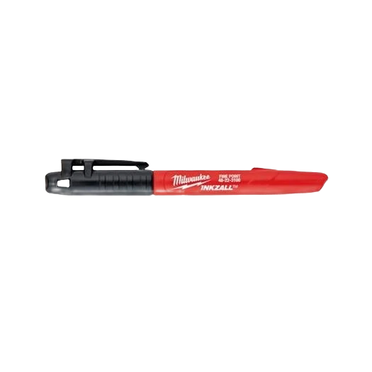 Exceptional Milwaukee INKZALL™ Black Fine Point Jobsite Marker Authentic