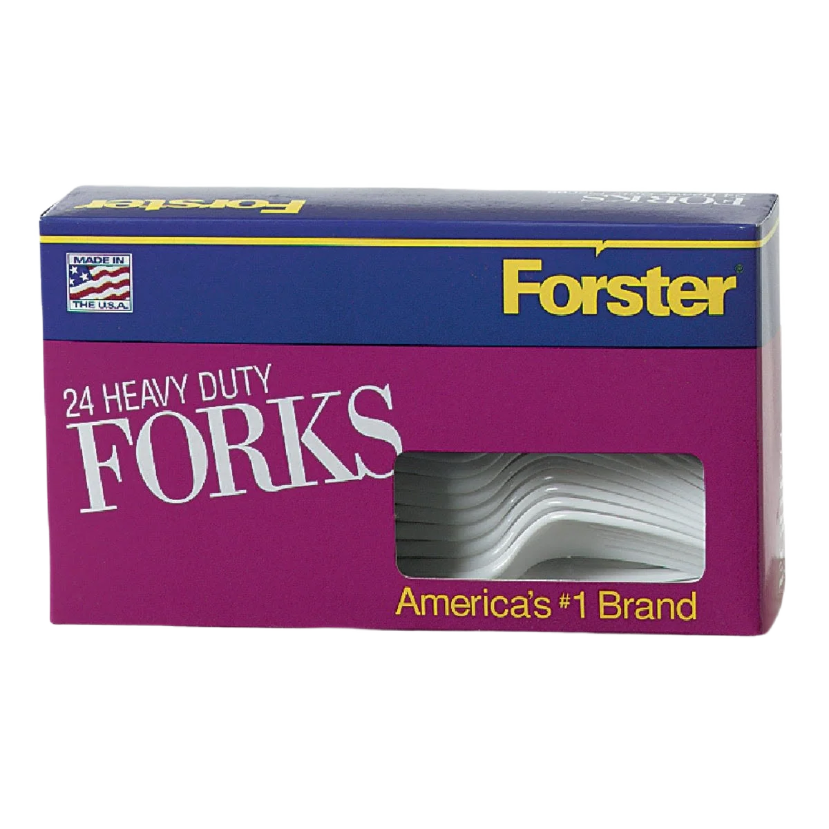 Convenient Forster Heavy-duty Plastic Forks World-Class