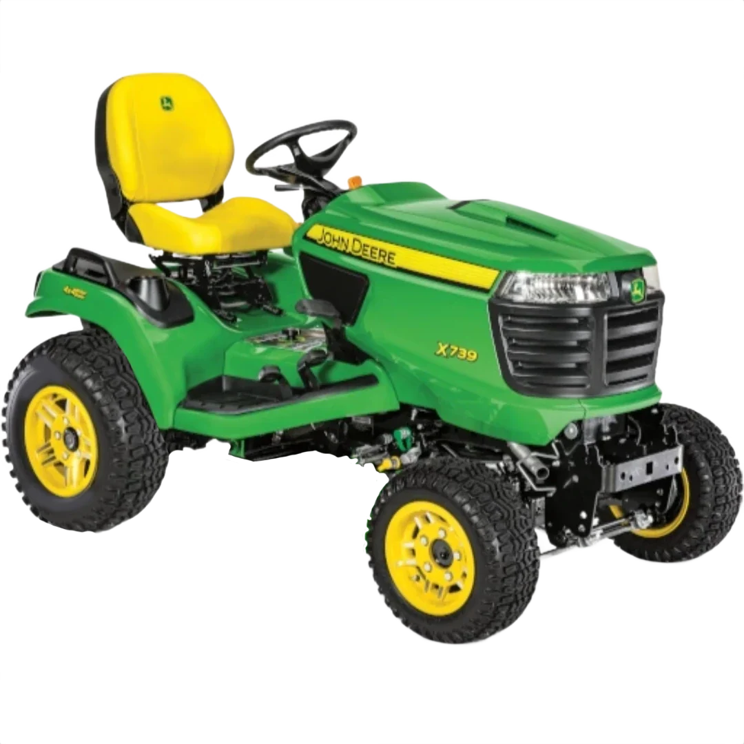 Sophisticated John Deere X739 Signature Series Lawn Tractor Comfortable