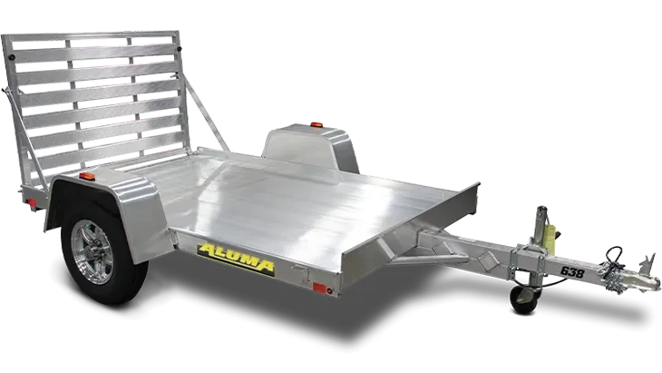 Recyclable Aluma 638-BT Utility Trailer Efficient
